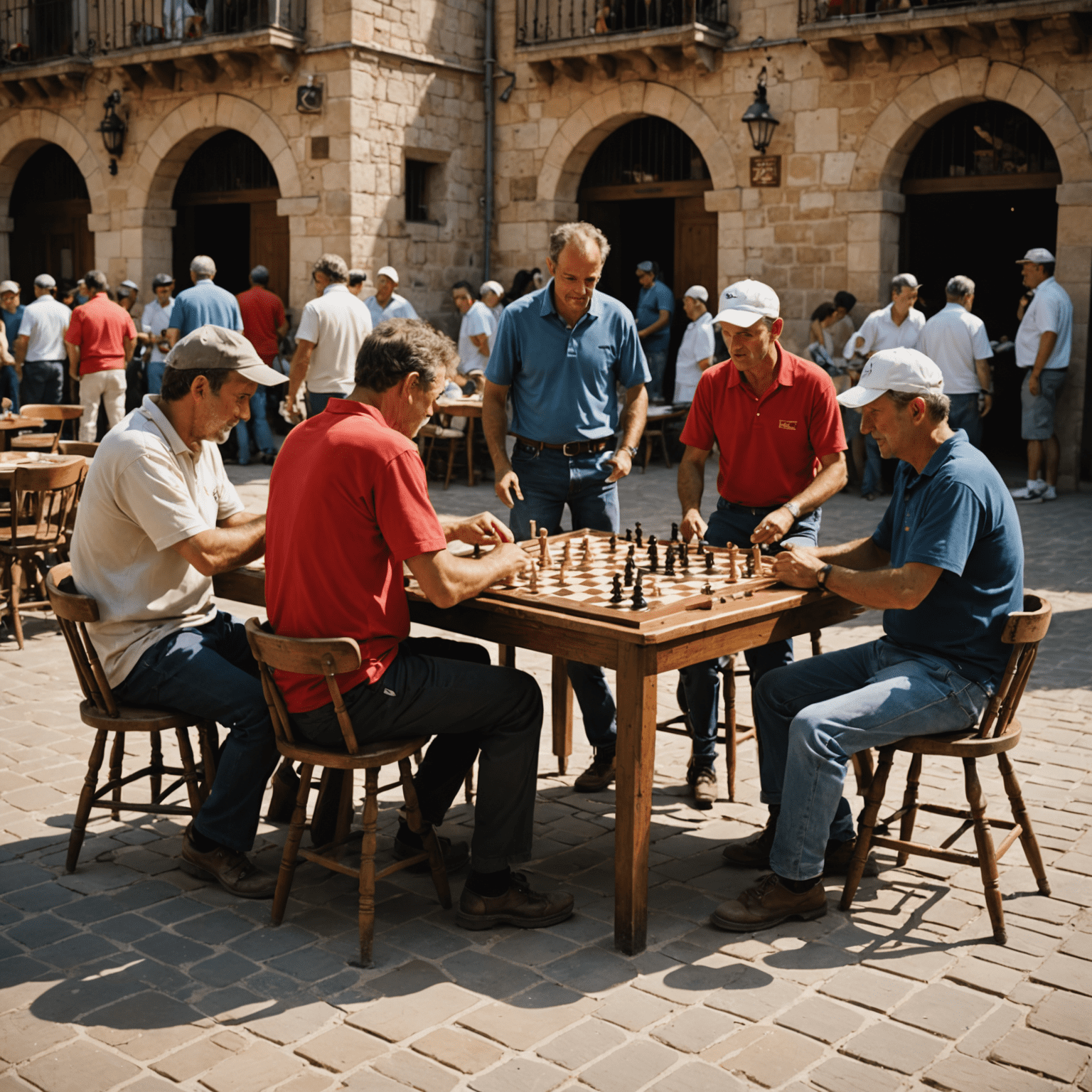 Imagen de un torneo de Fluxpin en España con múltiples jugadores